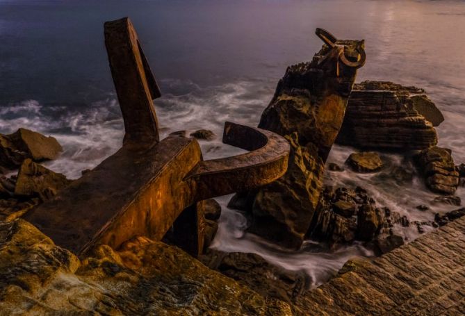 Luna en Donostia: foto en Donostia-San Sebastián