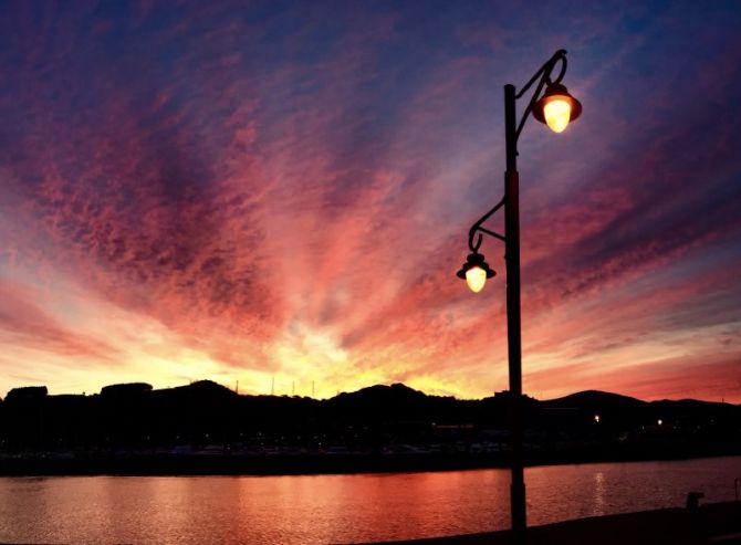 Luz y color: foto en Zumaia