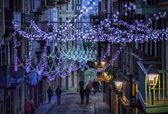 Magia en las calles: foto en Hondarribia