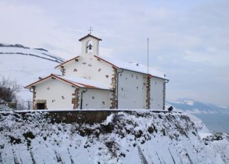 Manto de nieve sobre San Telmo