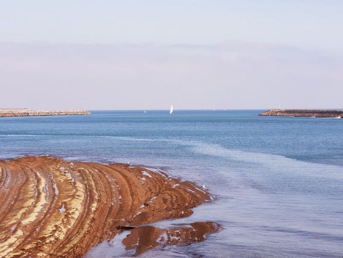 Mar: foto en Hondarribia