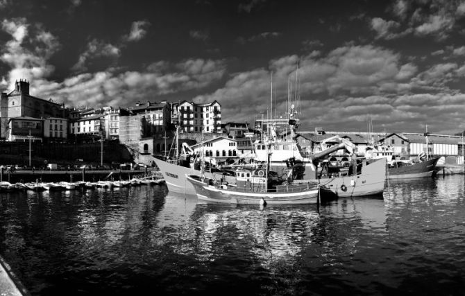 A la mar: foto en Getaria