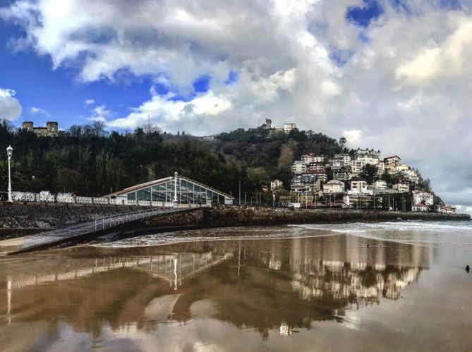 Marea baja: foto en Donostia-San Sebastián