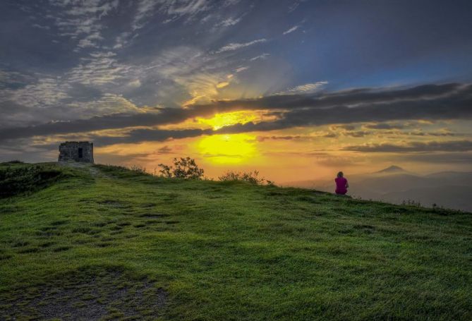 La mejor forma de empezar un día.: foto en Hondarribia