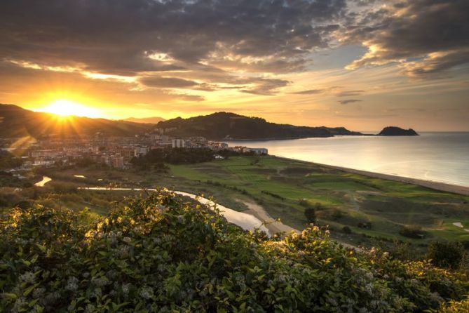 miradas de un gato: foto en Zarautz