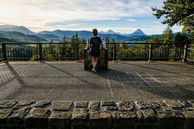 Mirador de Udana: foto en Oñati