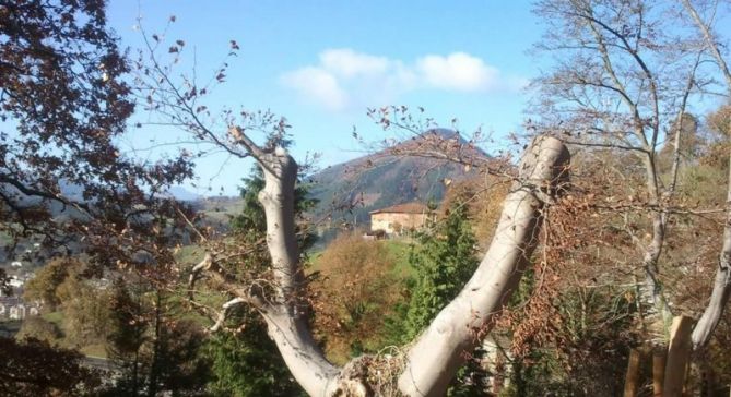 El Monte Irimo un volcán especial: foto en Urretxu