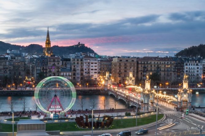 Navidad en San Sebastián: foto en Donostia-San Sebastián