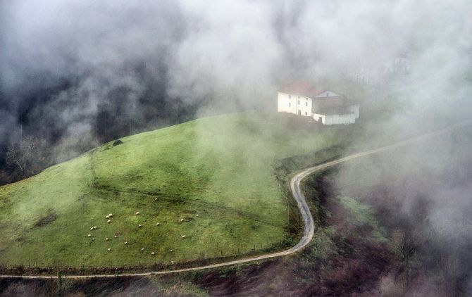 Niebla: foto en Baliarrain