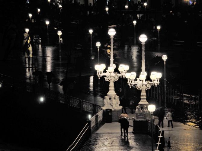 Noche infernal: foto en Donostia-San Sebastián