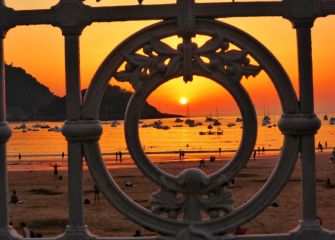 El ojo del atardecer.