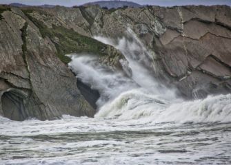 Oleaje en Zumaia
