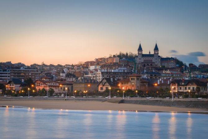 Ordua urdina: foto en Donostia-San Sebastián