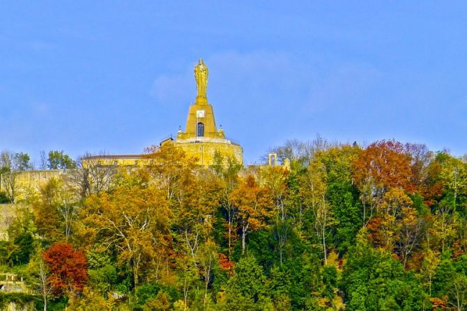 Otoño en Monte Urgull : foto en Donostia-San Sebastián