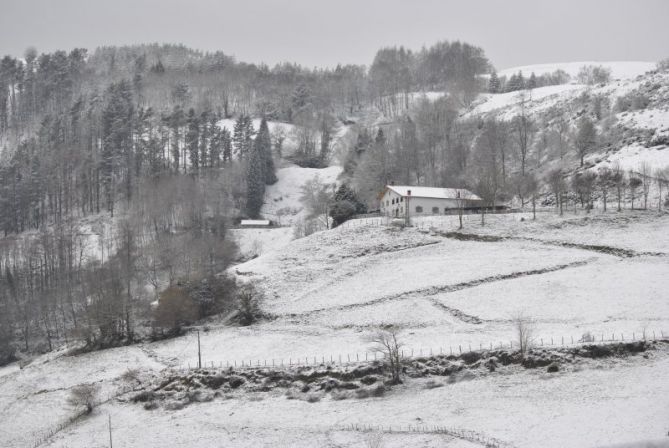 Paisaia elurtuta - Paisaje nevado: foto en Asteasu