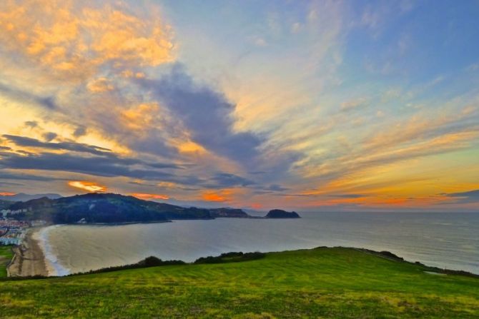 Paisaje!!: foto en Zarautz