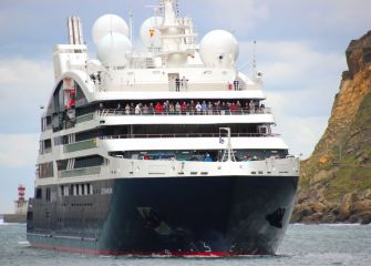 Pasajeros sorprendidos