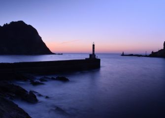 Pasajes San Pedro nocturno