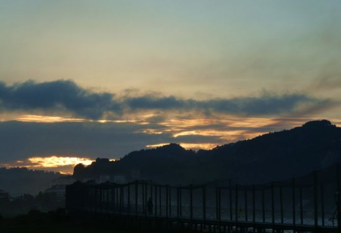 Pasarela: foto en Zarautz