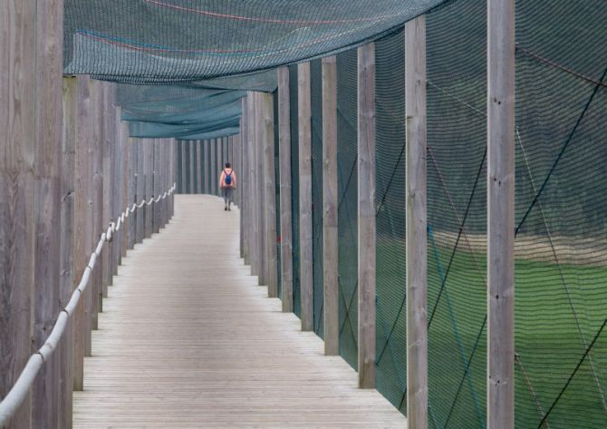 Pasarela: foto en Zarautz