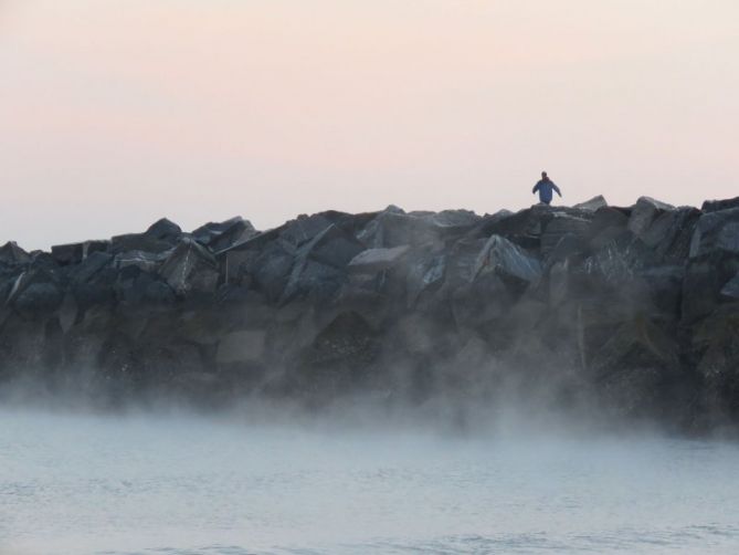 PASEO: foto en Hondarribia