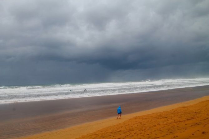 Mi paseo diario: foto en Zarautz