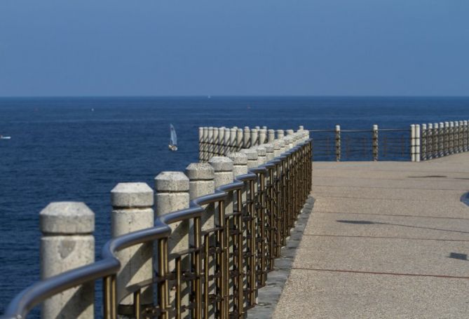 Paseo Nuevo: foto en Donostia-San Sebastián