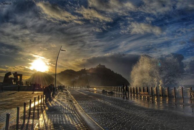 Paseo Nuevo: foto en Donostia-San Sebastián