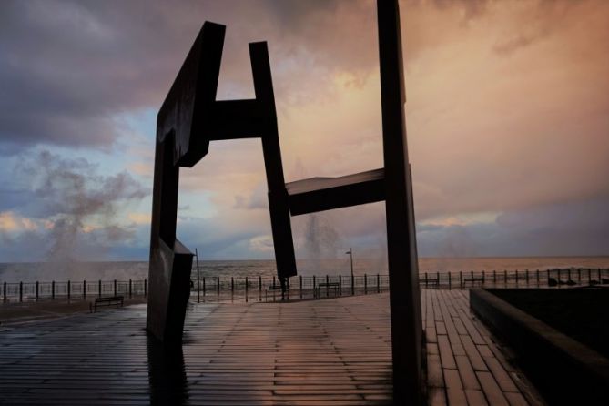 Paseo Nuevo Donostia: foto en Donostia-San Sebastián