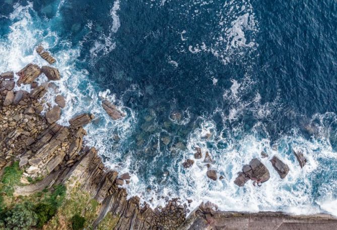 Peine del Viento Cenital 01: foto en Donostia-San Sebastián