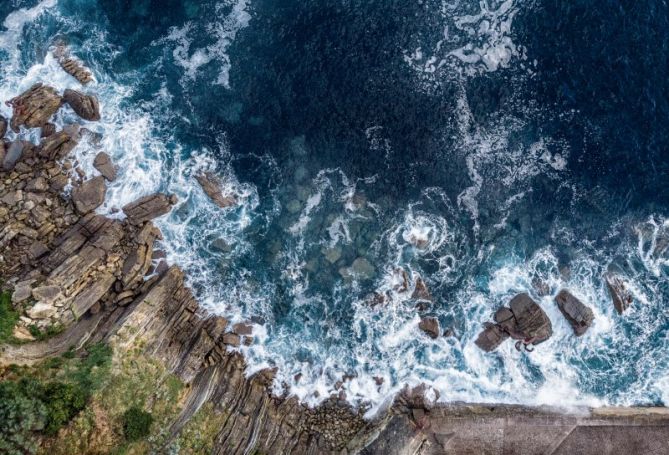 Peine del Viento Cenital 04: foto en Donostia-San Sebastián