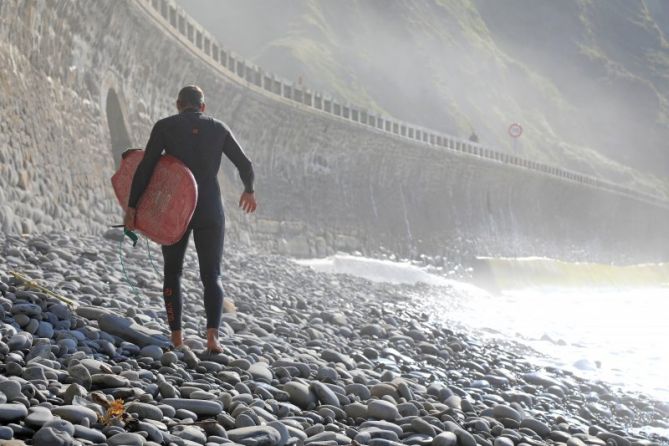 a plancharrrr...: foto en Zumaia