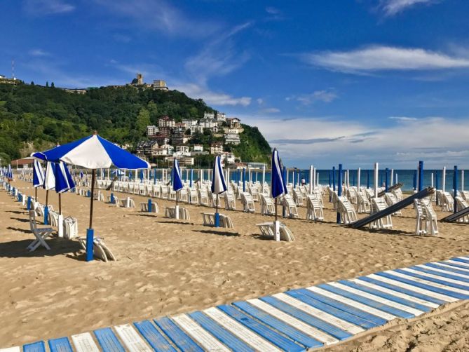 De playa: foto en Donostia-San Sebastián