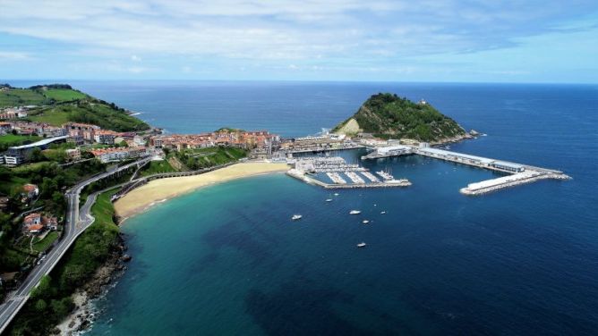 Playa de Getaria.: foto en Getaria