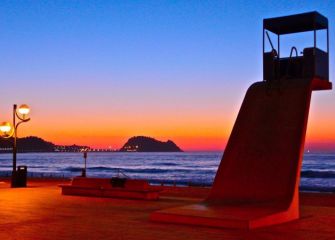 Playa de Zaarutz ( Al atardecer)