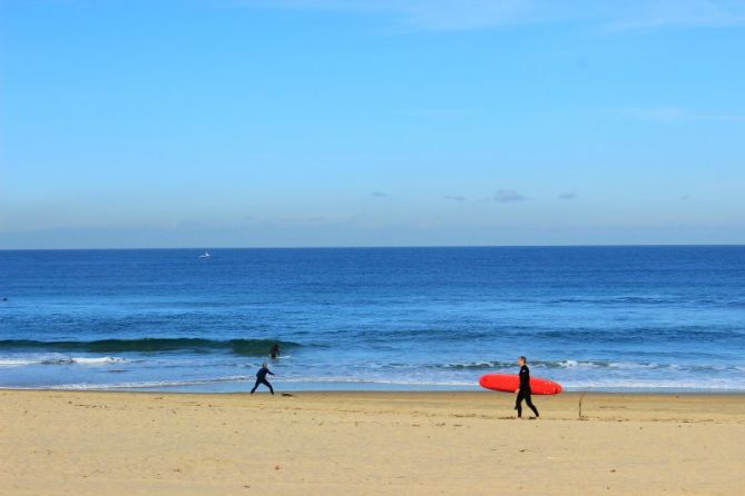 Poca ola: foto en Donostia-San Sebastián