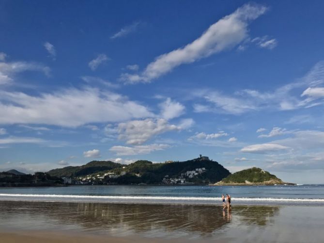 Por la concha: foto en Donostia-San Sebastián