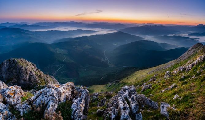 primeras luces : foto en Arrasate-Mondragón