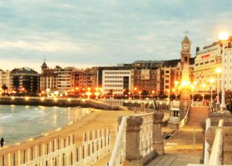 primeras luces de la noche