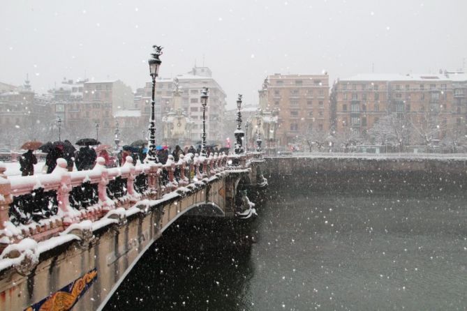 Puente María Cristina: foto en Donostia-San Sebastián