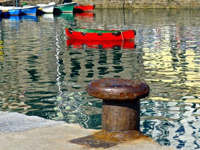 Puerto de Getaria : foto en Getaria