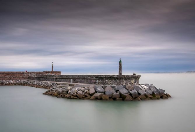 Puerto de refugio: foto en Hondarribia