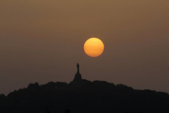 Puesta de Sol : foto en Donostia-San Sebastián