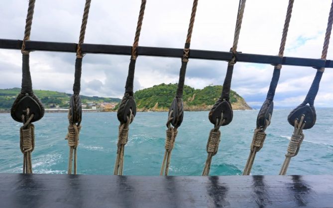 ratón a la vista: foto en Getaria