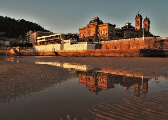 Reflejos en la playa
