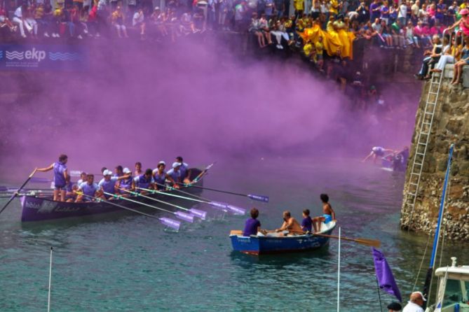 Regatas 2018: foto en Donostia-San Sebastián