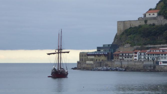 En la seguridad de la Bahia: foto en Donostia-San Sebastián