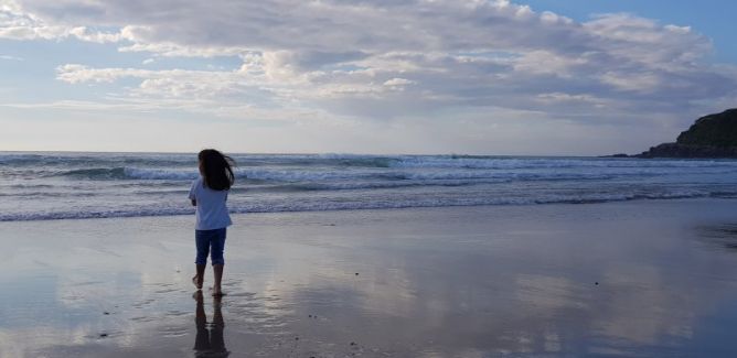 A solas tu y yo...: foto en Donostia-San Sebastián