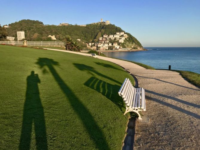 Sombras: foto en Donostia-San Sebastián