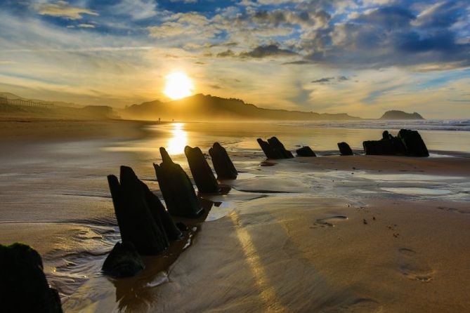 Susurros del Tiempo: foto en Zarautz